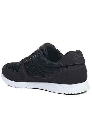 Parley 256-24 Anorak Trend Fashıon Sneakers Kadın Ayakkabı Siyah Beyaz