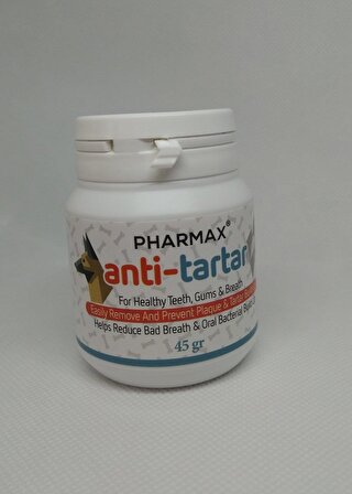 Pharmax Anti-Tartar Kedi Köpek Diş Taşı Ağız Kokusu Giderici 45gr