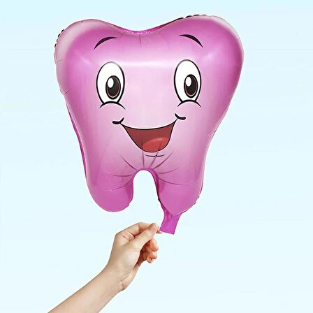 Diş Folyo Balon 50 cm - Kız