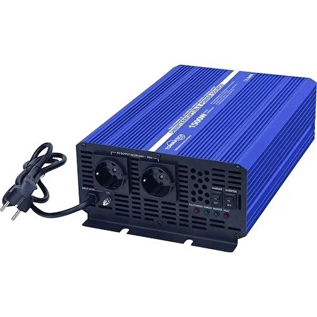 Tommatech (Ups) Modifiye Sinüs Şarjlı 1500W 12V Invertör