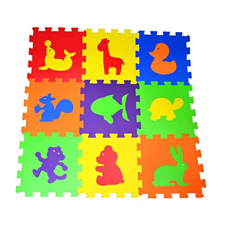 Matrax Eva Puzzle|33x33cm.X 7 Mm.| Hayvanlar