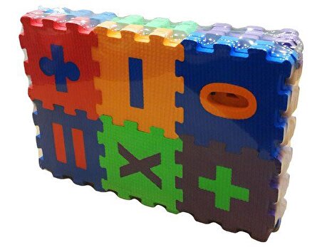 Matrax Eva Puzzle|12x12cm.X 7 Mm.| Matematik Seti