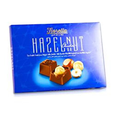 Fiorella Hazelnut Fındık Taneli Çikolata 270 Gr. (1 Kutu)