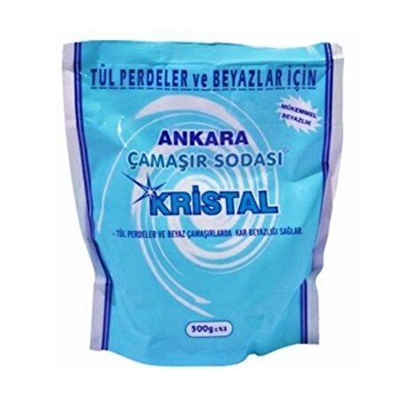 Ankara Soda Çamaşır Kristal 500 gr. (12'li)
