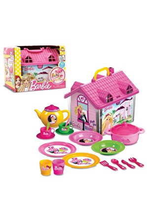 Oyuncak Barbie Ev Çay Set