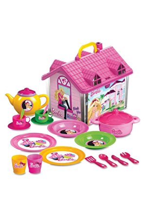Oyuncak Barbie Ev Çay Set