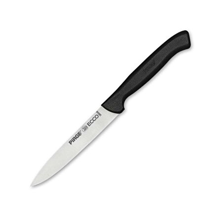 Pirge Sebze Bıçağı Sivri Ecco 38048 12cm Siyah