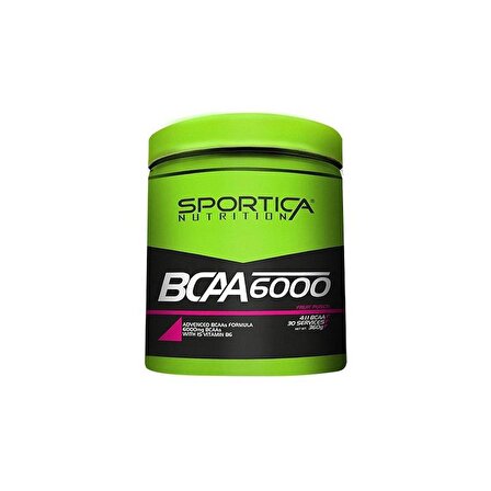Sportica Nutrition Bcaa 6000 4:1:1 360 Gr Fruit Punch