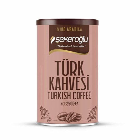 Şekeroğlu Sade Öğütülmüş Türk Kahvesi 250 gr 