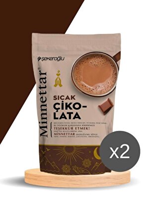 Minnettar Sıcak Çikolata 2 X 200 gr ( 2 Paket )