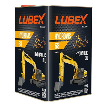 Lubex Hydrovis 68 15 Kg (17 LT) Hidrolik Sistem Yağı