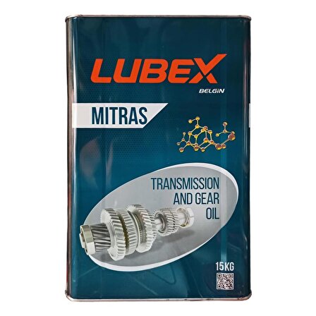 Lubex Mitras MT EP 90 15 Kg Şanzıman ve Asansör Dişli Yağı