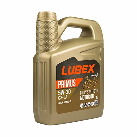 Lubex Primus C3-LA 5W-30 5 Lt Partiküllü Motor Yağı