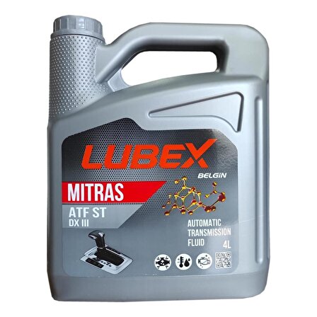 Lubex Mitras ATF ST DEXRON III 4 Lt Otomatik Şanzıman Yağı