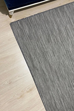 Fion Sisal Balkon Halısı Teras Halısı Havuz Kenarı Halısı Sisal Jüt Siyah Halı 46100