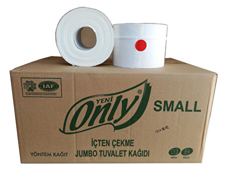 Only İçten Çekmeli Small Tuvalet Kağıdı - 5.9 Kg - 2 Kat - 12'li Koli