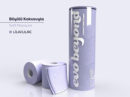 Only Evo Beyond Soft Pleasure Kokulu Lila 3'lü Tuvalet Kağıdı
