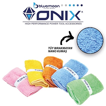 Bluemoon Onix Pasta ve Cila Silme Parlatma Bezi 40x40 Cm