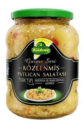 Kühne Közlenmiş Patlıcan Salatası 640 Gr. (24'lü)