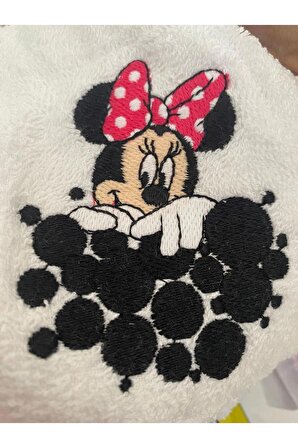 Minnie Mouse Bornoz