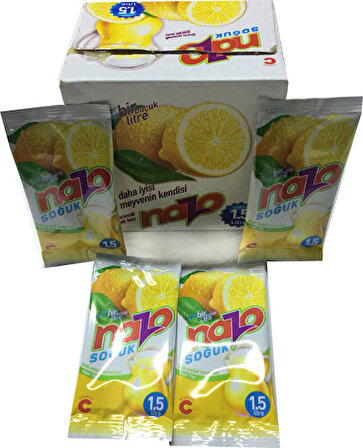 Nazo Limon Aromalı Meyve Suyu 9 gr 24'lü