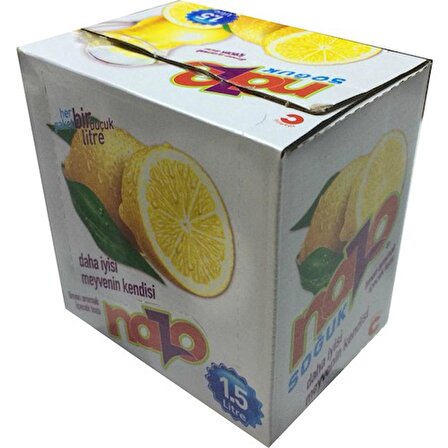 Nazo Limon Aromalı Meyve Suyu 9 gr 24'lü