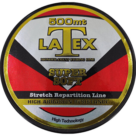 Latex Super Soft Misina 500m Monofilament High Technology