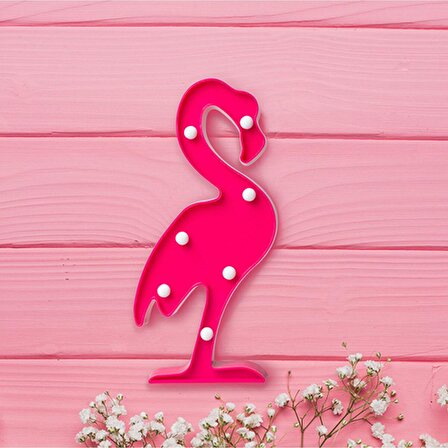 Petrix Flamingo Led Lamba Dekoratif Aydınlatma