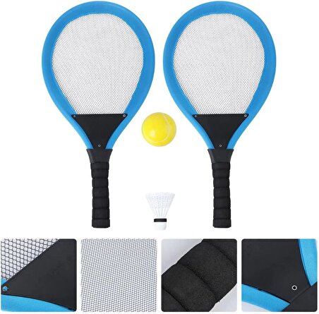 Petrix ST9506 3 in 1 Badminton Topu Tenis Raketi Seti
