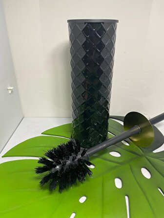 Siyah Metal Tuvalet Fırçası