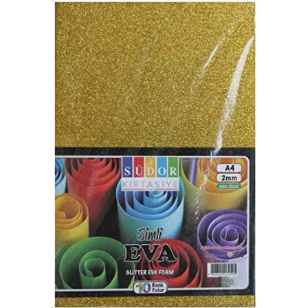 Eva 20x30 Cm 2 Mm 10 Renk Sımlı