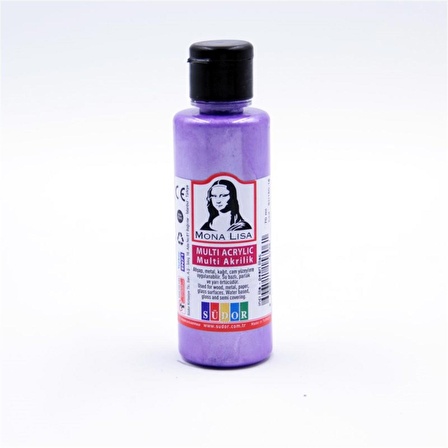 Mona Lisa Multi Akrilik Boya 70 Ml İnci Lila