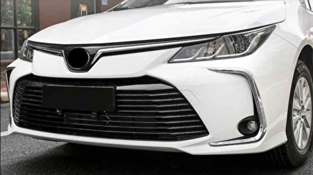 Toyota corolla ön sis çıtası nikelajı 2019+