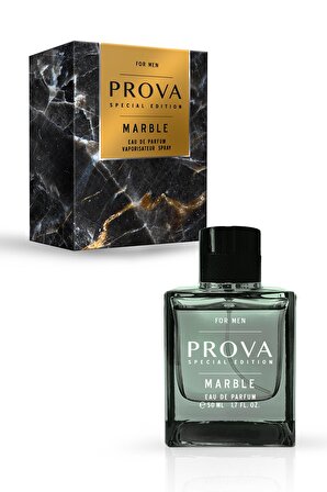 Prova Special Edition Marble 50 ml Aromatik Baharatlı Koku EDP Erkek Parfümü