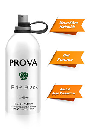 Prova P.12. Black Meyveli-Marin Erkek Parfüm 120 ml