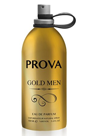 Prova Gold Men EDP Çiçeksi Erkek Parfüm 100 ml  