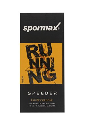 Spormax Runnıng Speeder Erkek Parfüm 100 Ml