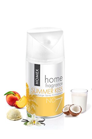 Homex Oda Kokusu Sprey Summer Kiss 3 x 260 ml Makine Yedek