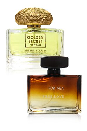 Free Love Golden Secret ve Leon EDP Parfüm Seti 2 x 100 ml