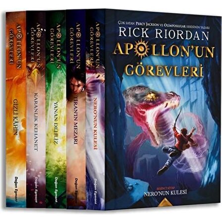 Apollonun Görevleri Seti 5 Kitap - Rick Riordan