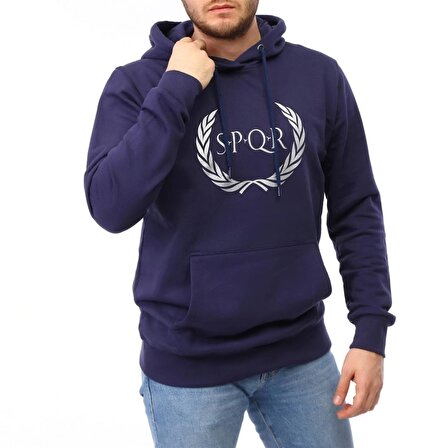 Raru TILYA - Erkek Lacivert Spor Sweatshirt - SQKS101-193