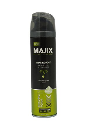 Majix Tıraş Köpüğü Olive Oil 200 ml