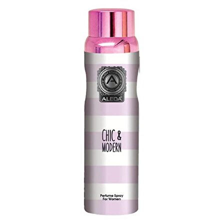 Aleda Chic Modern Antiperspirant Ter Önleyici Leke Yapmayan Kadın Sprey Deodorant 200 ml