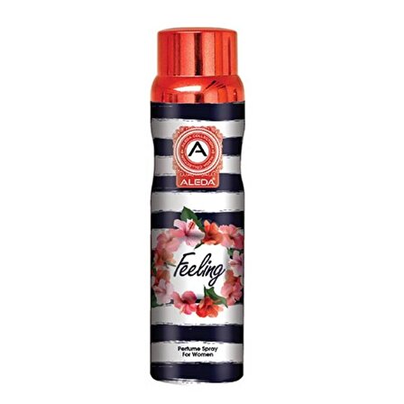 Aleda Feeling Antiperspirant Ter Önleyici Leke Yapmayan Kadın Sprey Deodorant 200 ml