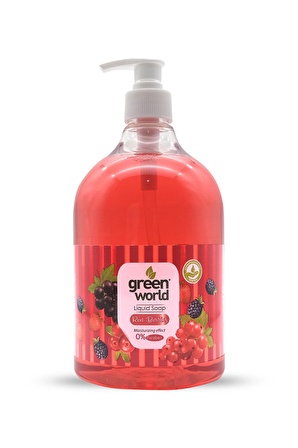 Green World Sıvı Sabun Red Berries 1000 ml