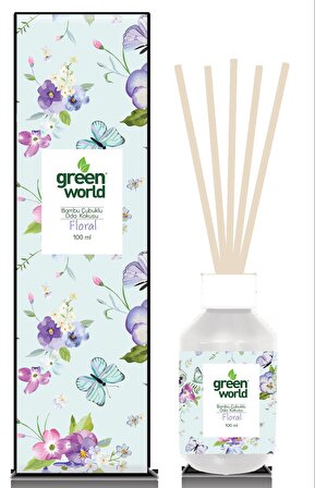 Green World Çubuklu Oda Kokusu 100 ML Floral
