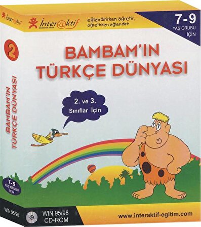 2 sınıflar için Bambamın Türkçe Dünyası