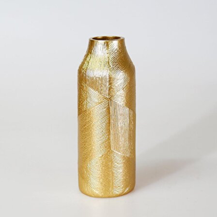 Selim Dekor Athena Küçük Vazo Altın