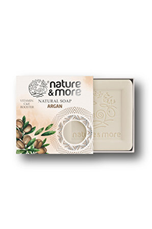 Nature More Argan Sabunu – Cilt Nemlendirici Temizleyici Yenilemeye Yardımcı 125 Gr