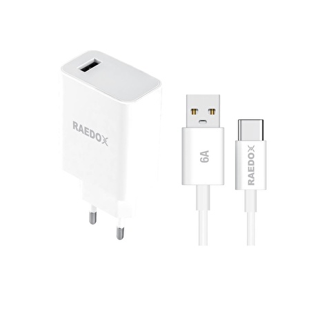 Raedox Q25T 25W Usb Type-C Quick Şarj Seti